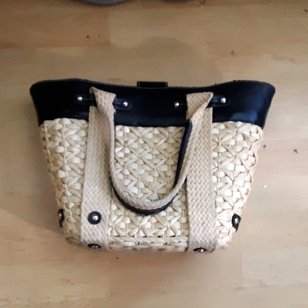 A SUMMER NORDSTROM STRAW BAG